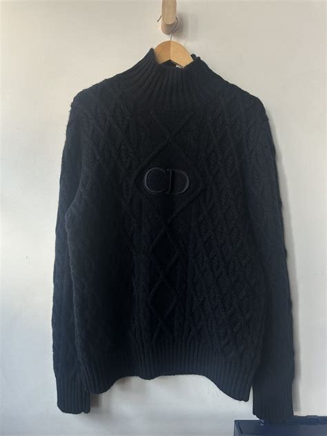 dior cd cashmere ski mock neck for sale|dior men's hoodie.